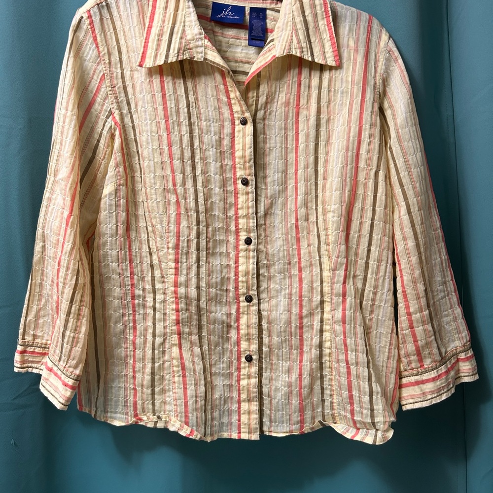 JH Collectibles Multicolor Striped Shirt